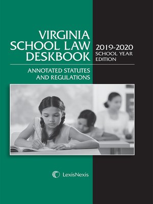 cover image of Virginia School Law Deskbook